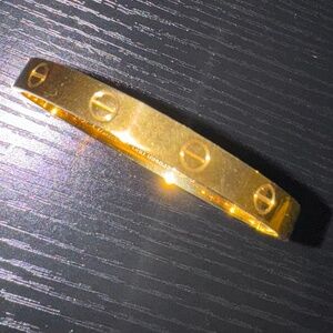 Love Srew Bracelet With Screwdriver in Gold